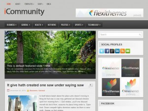 iCommunity WordPress Theme