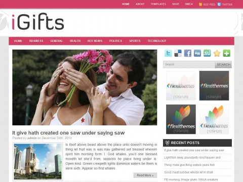 iGifts WordPress Theme