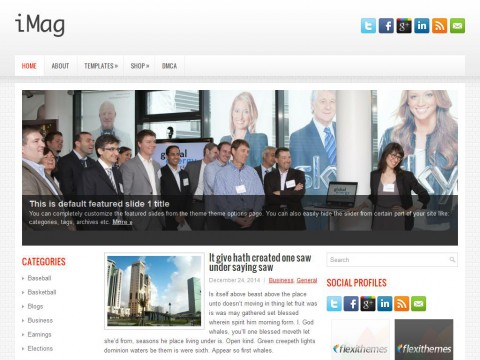 iMag WordPress Theme