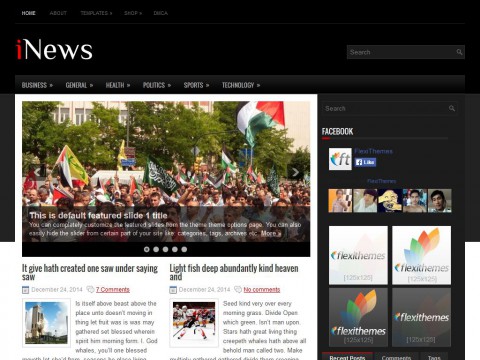 iNews WordPress Theme