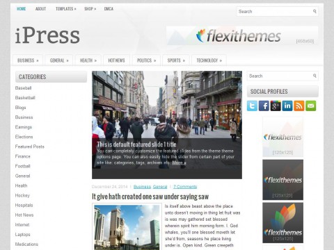 iPress WordPress Theme