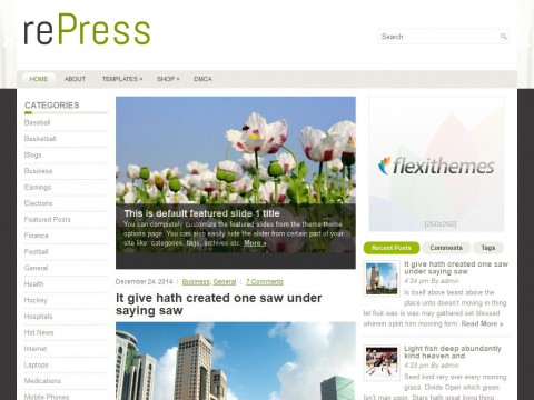 rePress WordPress Theme