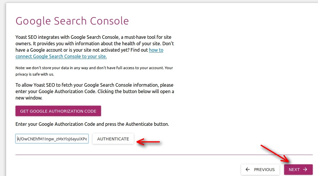 Google Searcjh Console