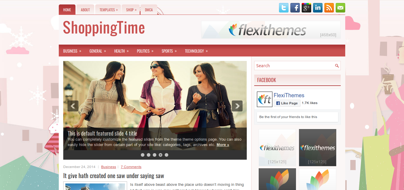 ShoppingTime WordPress theme